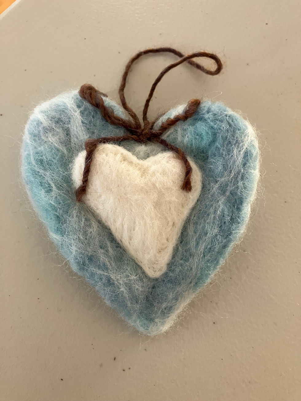 Let's Needle Felt a 3-D Heart! ($35) 