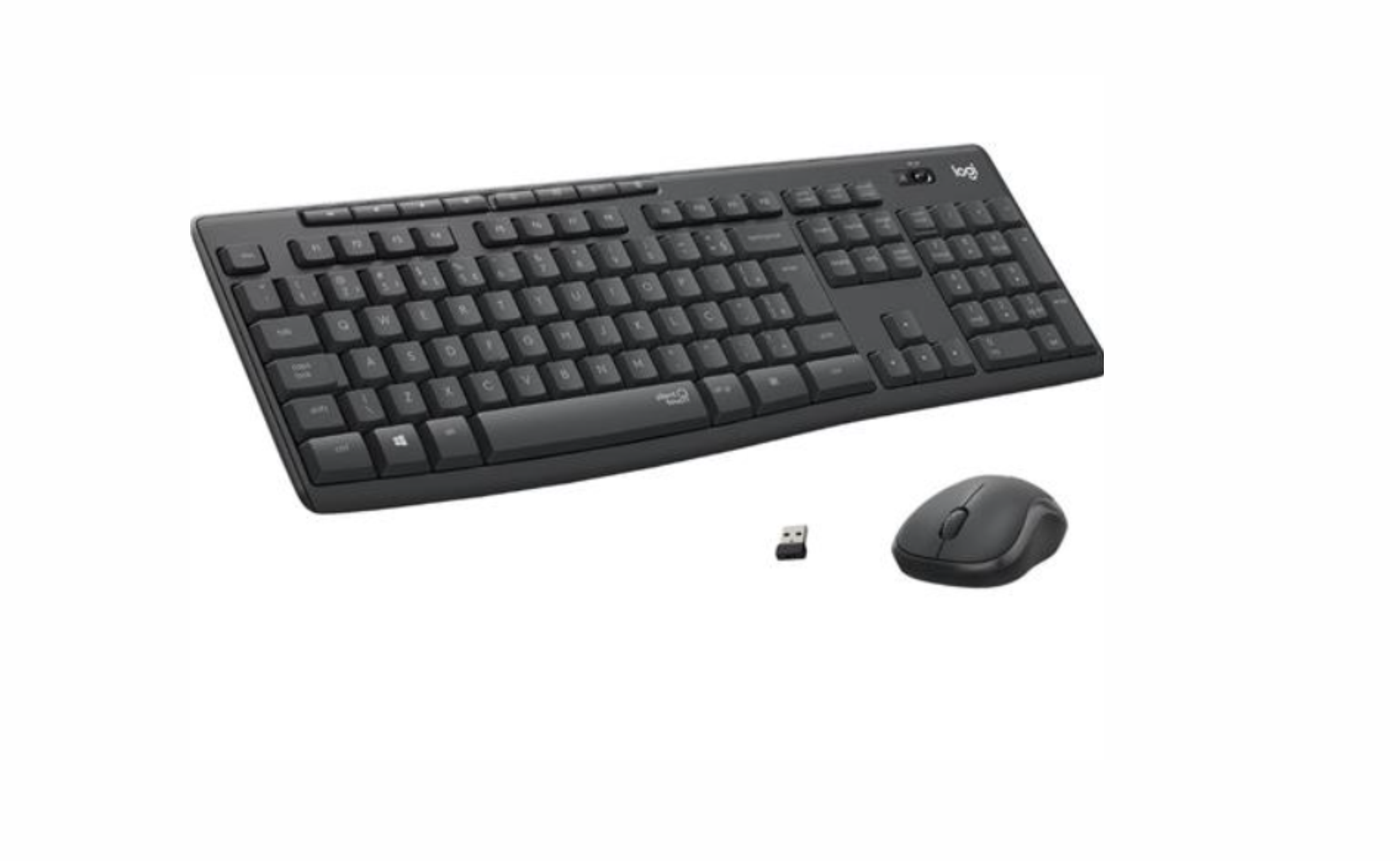 Kit Teclado e Mouse Wireless MK295 Silencioso - Logitech - cód. 11229