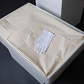 best wedding gown preservation method using polypropylene and muslin