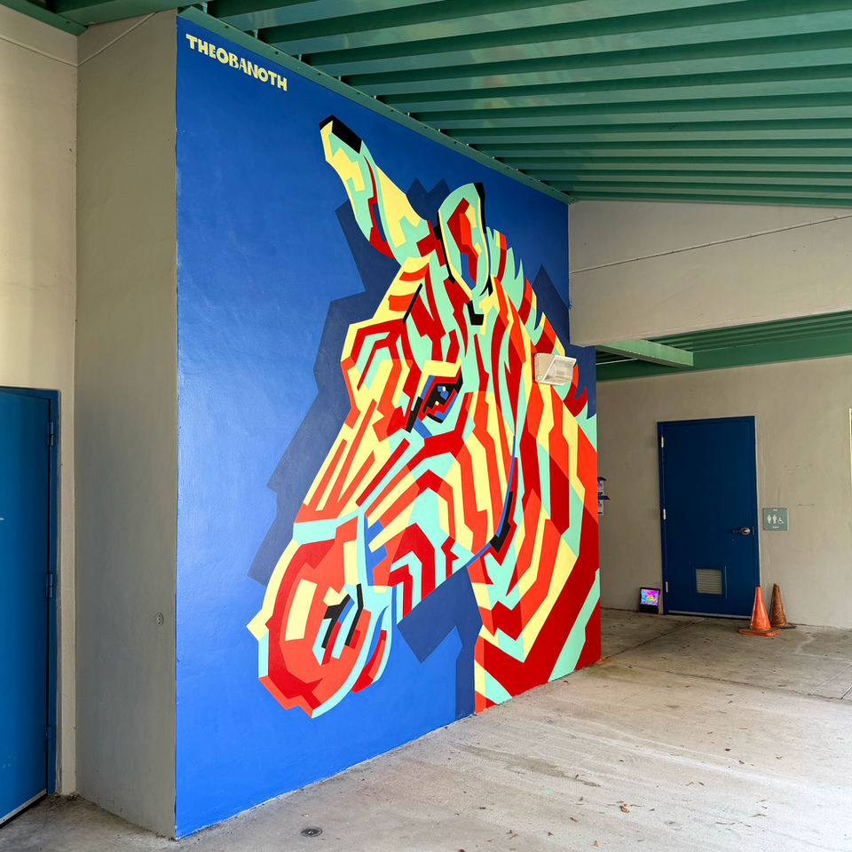 Hannah Webb theobanoth Obanoth artist painting mural