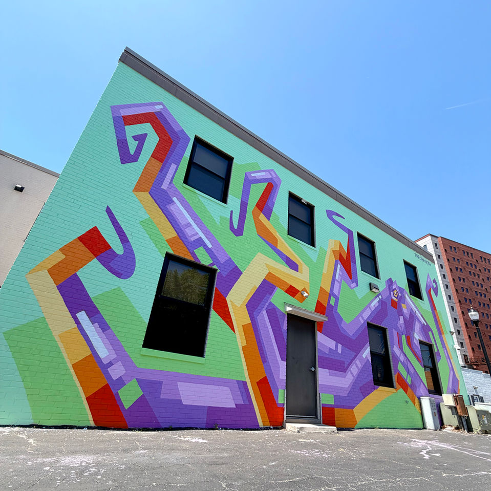 Hannah Webb theobanoth Obanoth artist painting mural