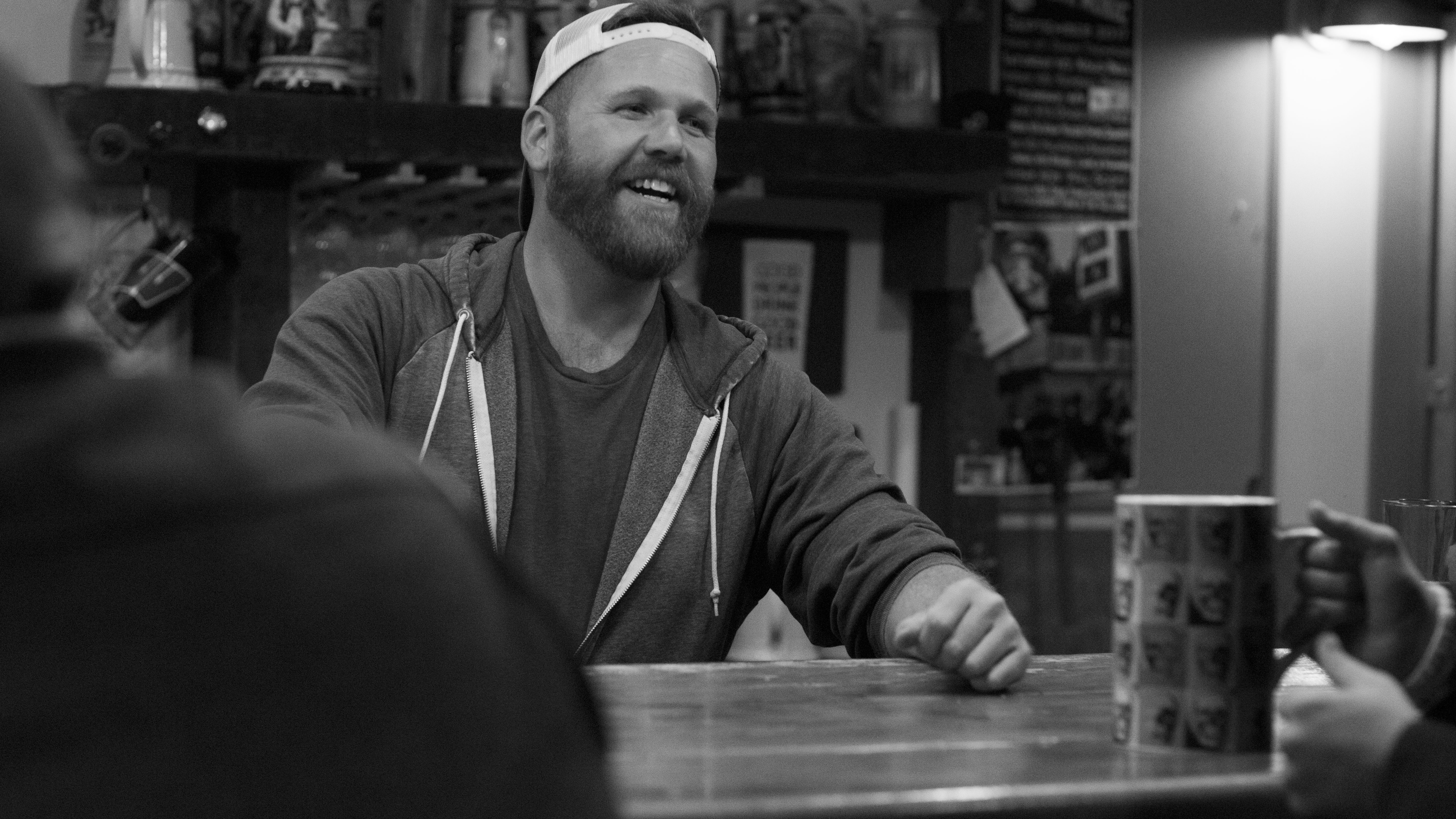 Snag a pint from our friendly crew