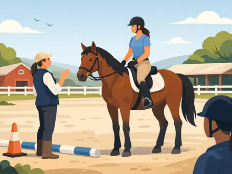 Adult Beginner Riding Guide for First Lessons
