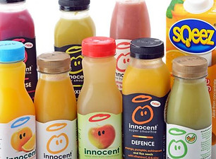 liquid beverages in plastic bottles