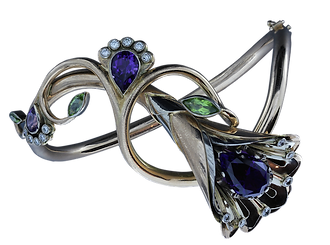 ювелирное украшение из золота, ювелирное изделие из золота, золотая брошь, золотой браслет с драгоценными камнями