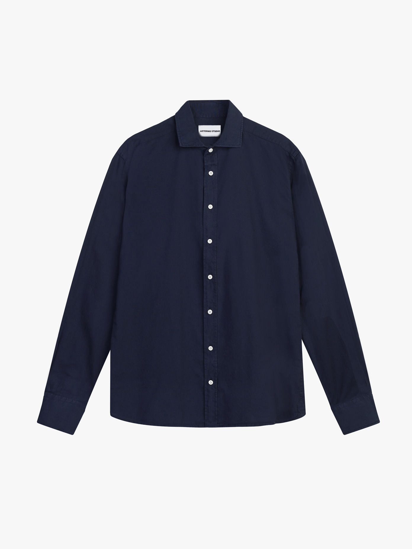 Oxford Shirt with Spread Collar