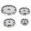 Thumbnail: Cooker Oven Hob Burner Cap And Flame Head Kit - Set of 4