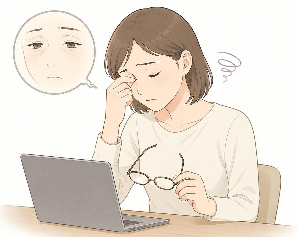 目の疲れは「血不足」かもしれません ~東洋医学から考える眼精疲労~