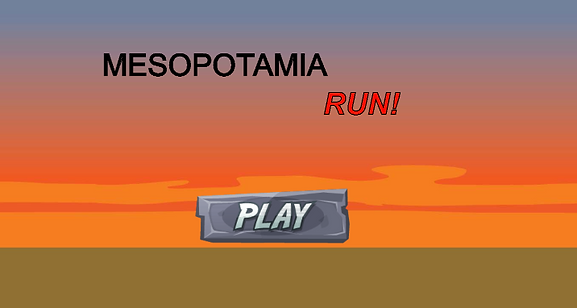 Screenshot of Mesopotamia Run Game