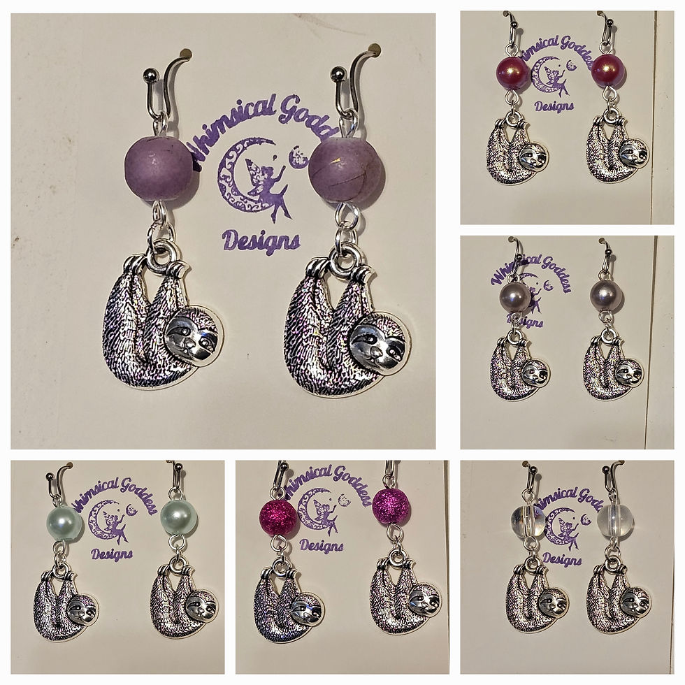 Thumbnail: Sloth Earrings 