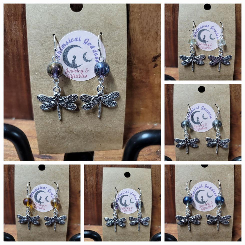 Thumbnail: Dragonfly Earrings