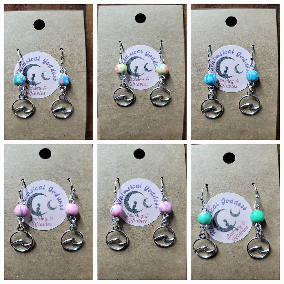 Thumbnail: Wave Earrings 