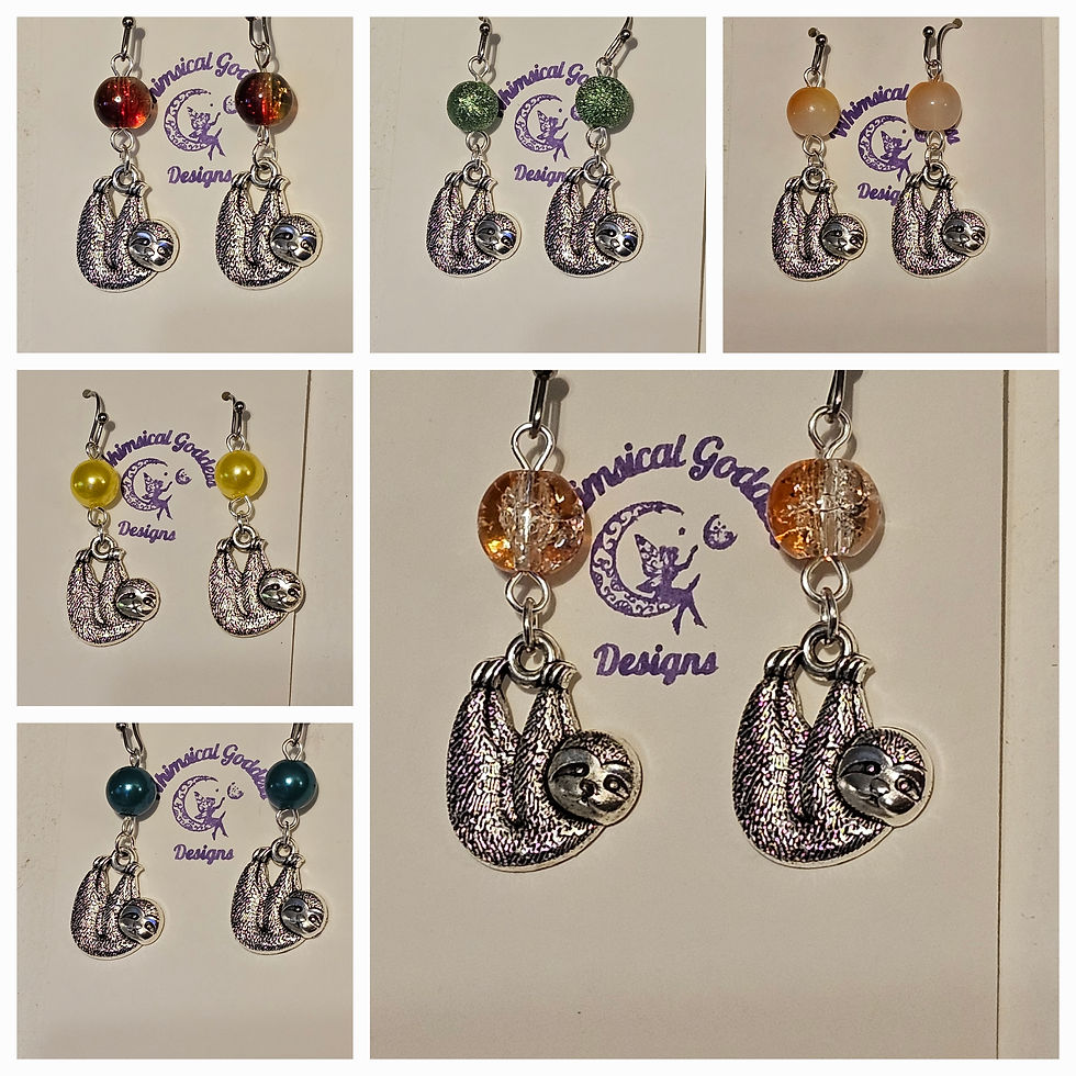 Thumbnail: Sloth Earrings 