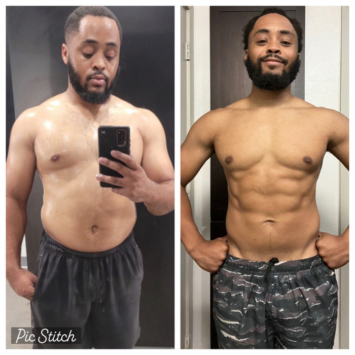 before and after photos