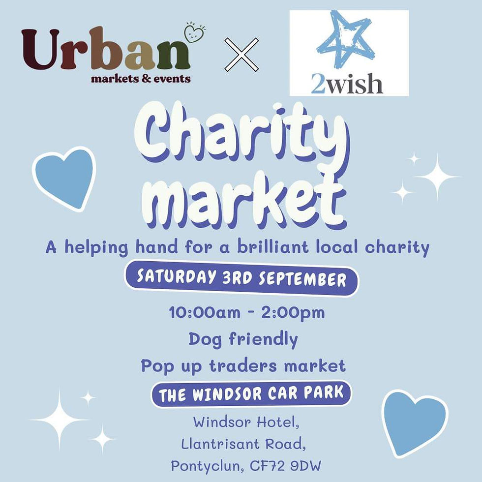 Urban Markets x 2 Wish - Charity Market 