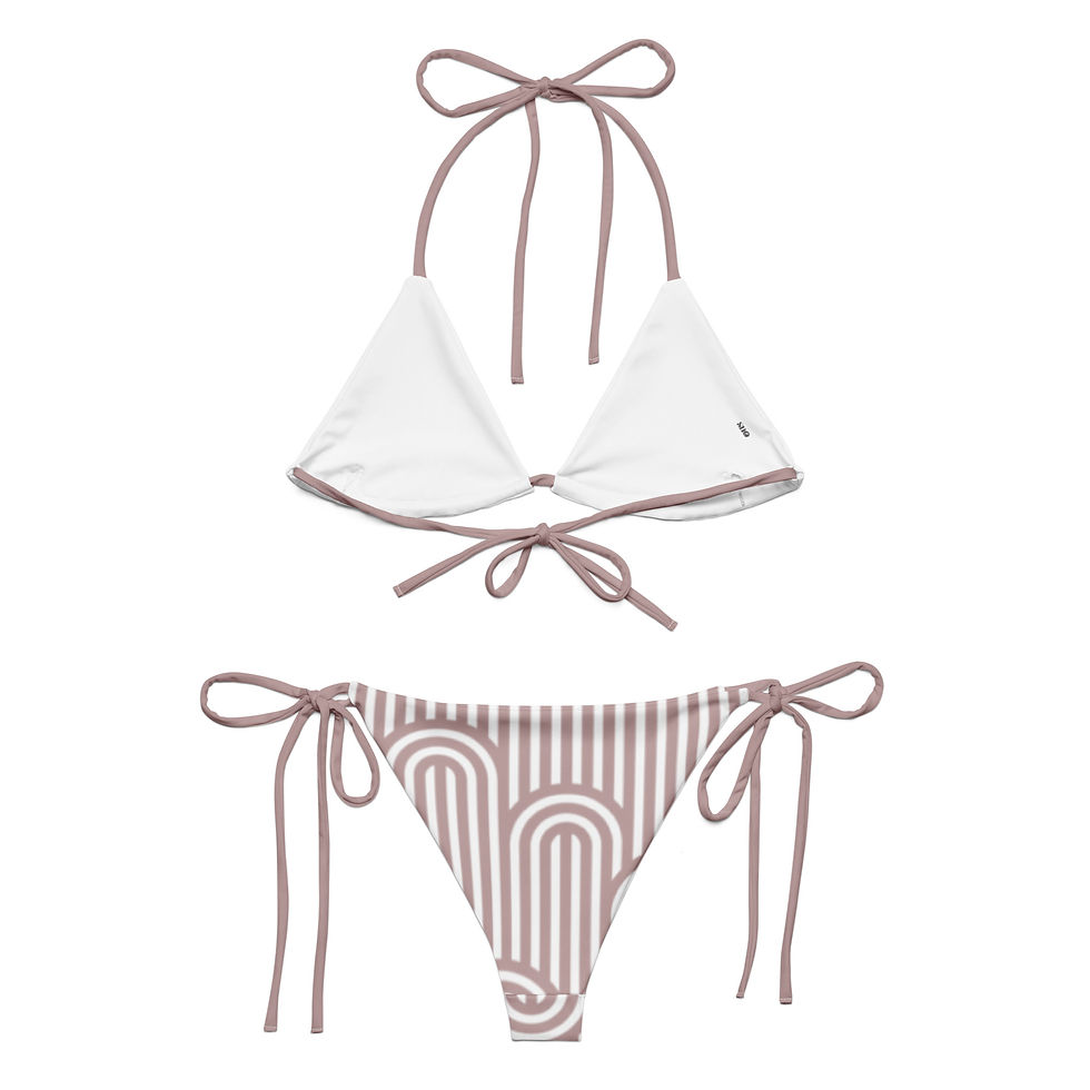 Thumbnail: Rosara String Bikini Set