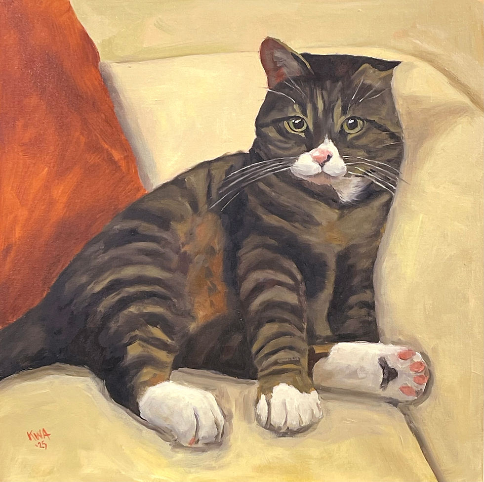 Thumbnail: Pet Portrait - Oil Painting