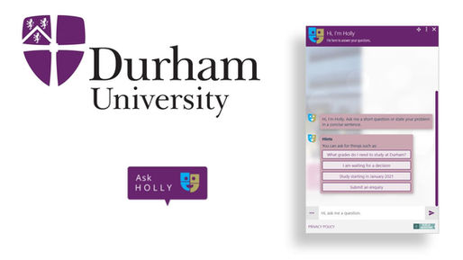ICS.AI are excited to announce that our AI Assistant went live today on Durham Universities Website