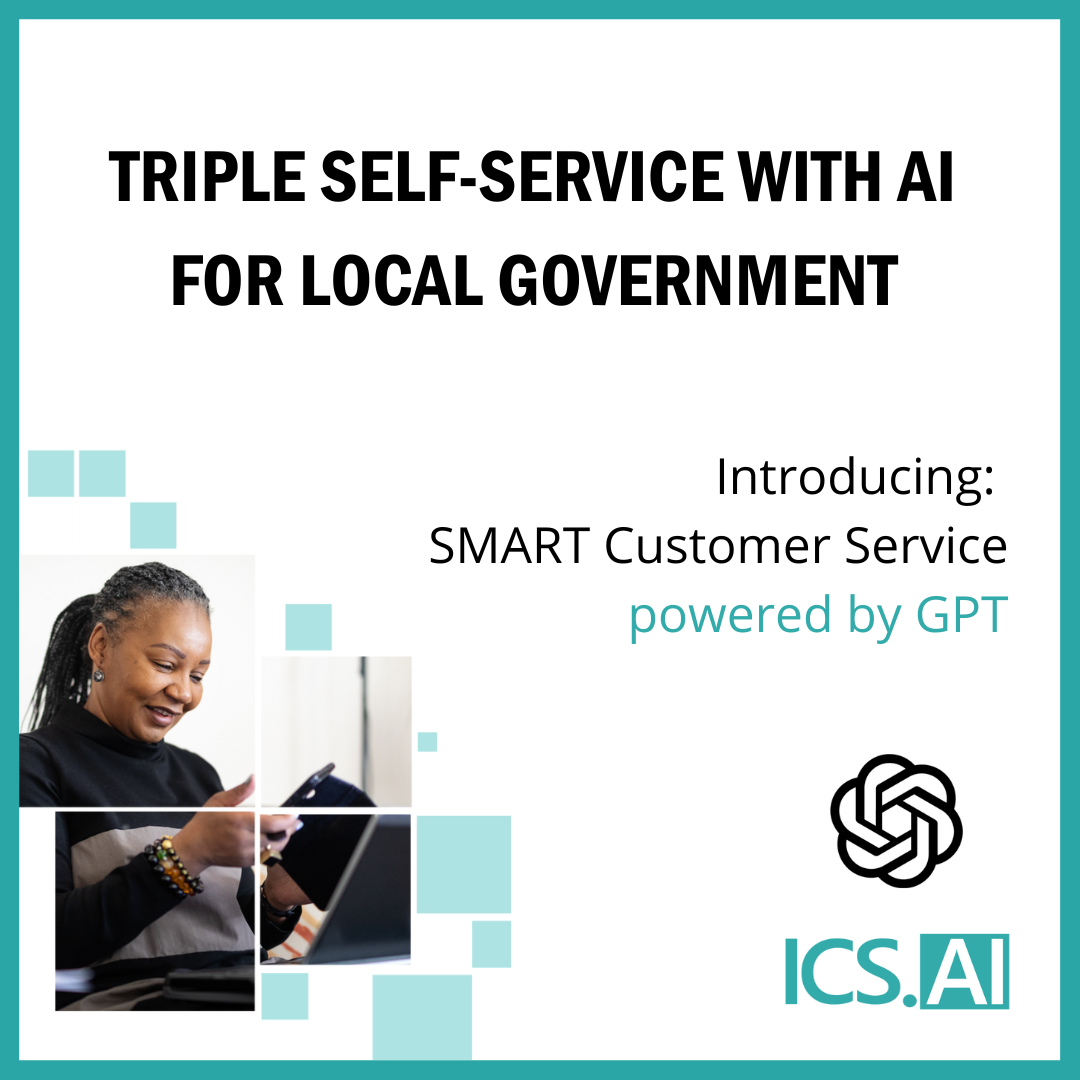 ICS.AI SMART Customer Service powered by ChatGPT triples resident self