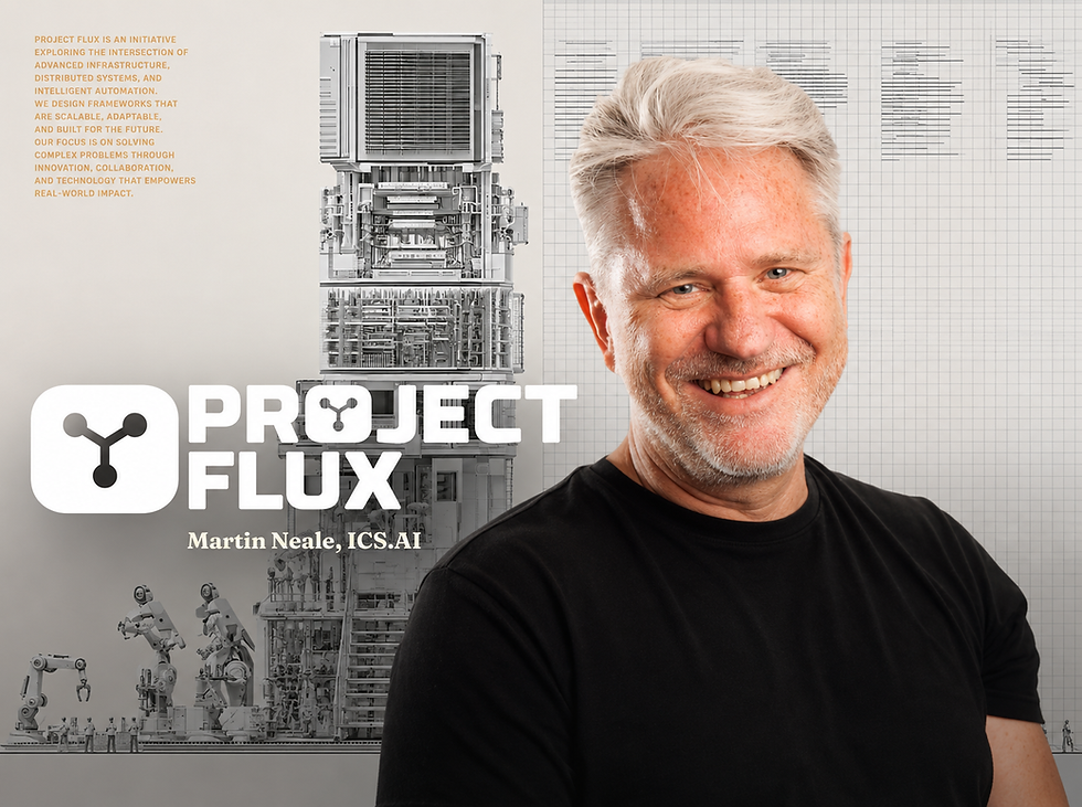 Project flux podcast with Martin Neale, ICS.AI