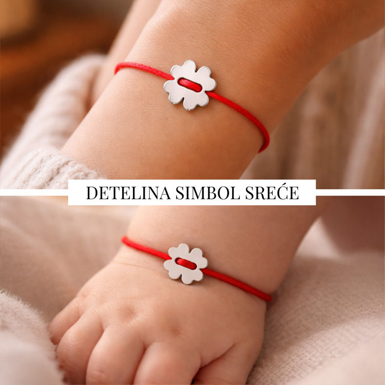 NARUKVICE ZA MAMU I BEBU DETELINE