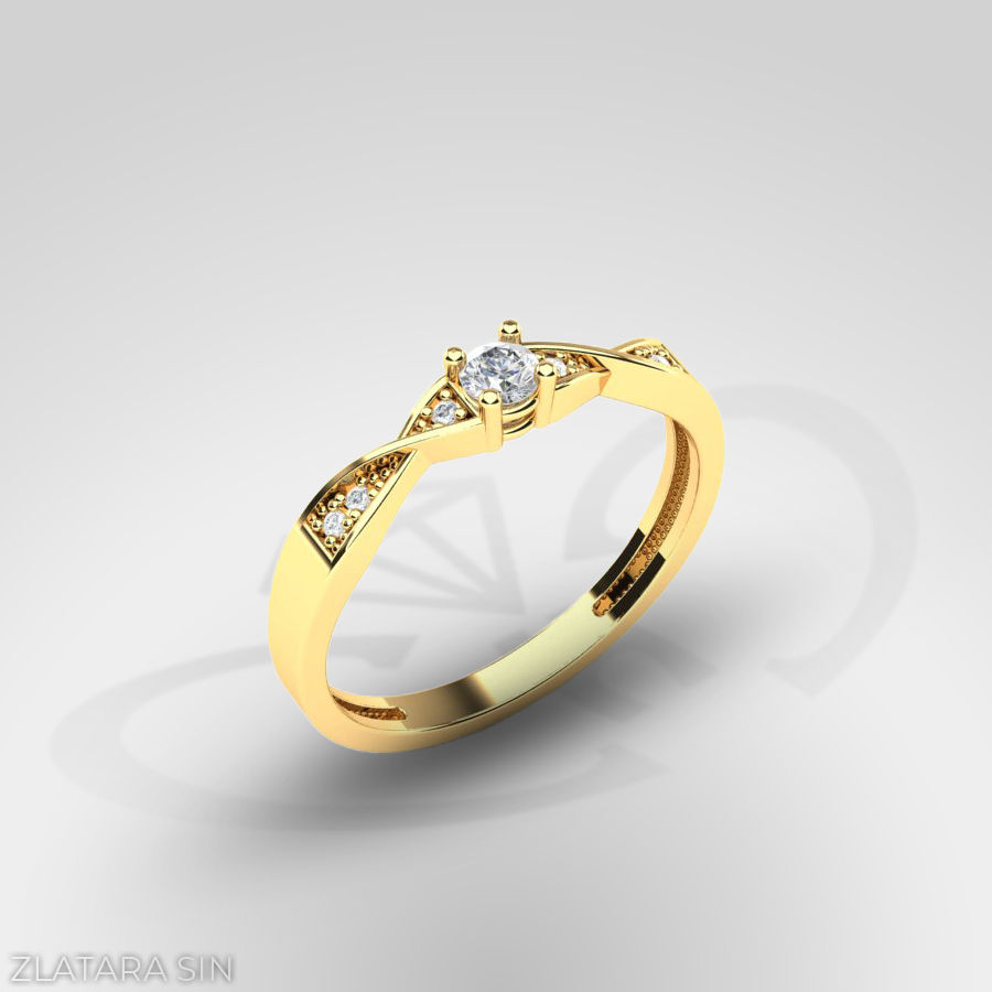 Thumbnail: VERENICKI PRSTEN UVIJEN NA POLA