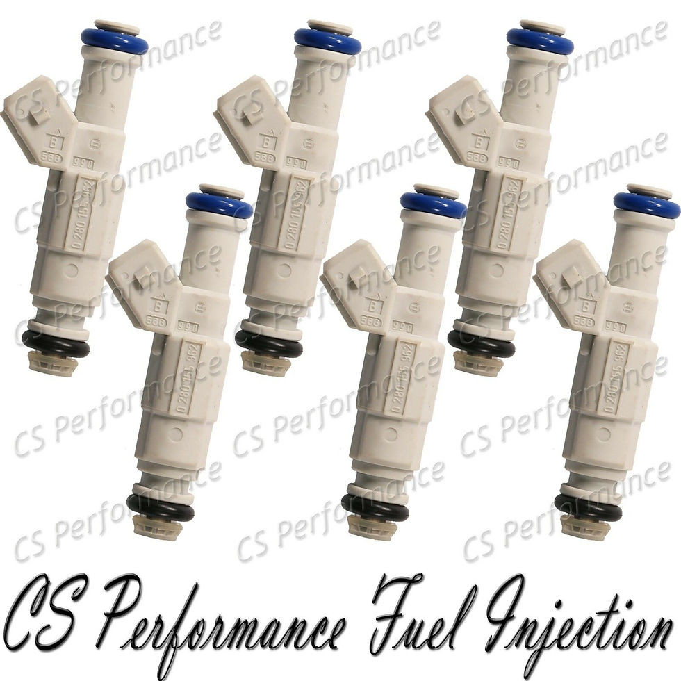 OEM Bosch Fuel Injectors Set (6) 0280155962 for 1998-2001 Ford Mazda 4.0L V6
