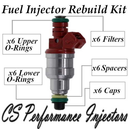 Fuel Injector Rebuild Kit fits 0280150945 for 9193 Ford Thunderbird 3