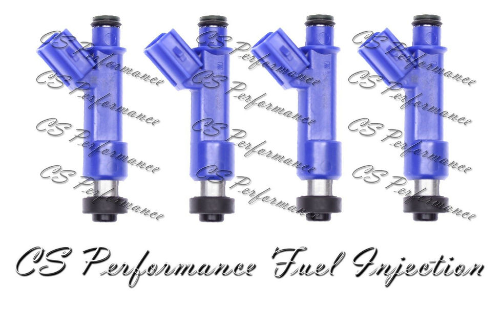 OEM Denso Fuel Injectors Set (4) 23250-21040 for 2003-2008 Toyota 1.8L L4