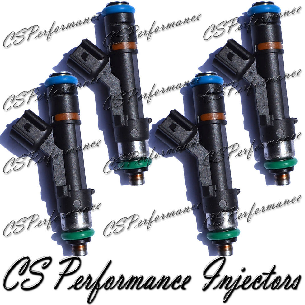 OEM Bosch Fuel Injectors Set (4) 0280158105 for 06-10 Ford Mazda Mercury 2.3 2.0