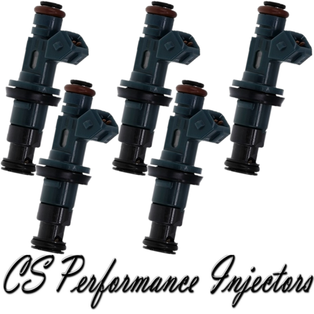 OEM Denso Fuel Injectors Set (5) 9125821 for 1999 Volvo S70 V70 2.4L I5 99 2.4