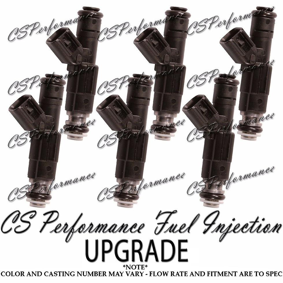1 OEM Bosch III UPGRADE Fuel Injectors (6) set for 19992000 Dodge