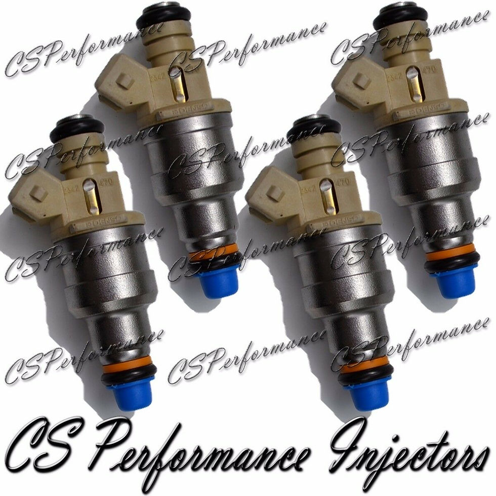 OEM Fuel Injectors (4) Set F03E-A2B for 92-97 Ford Mazda Mercury 2.3L I4