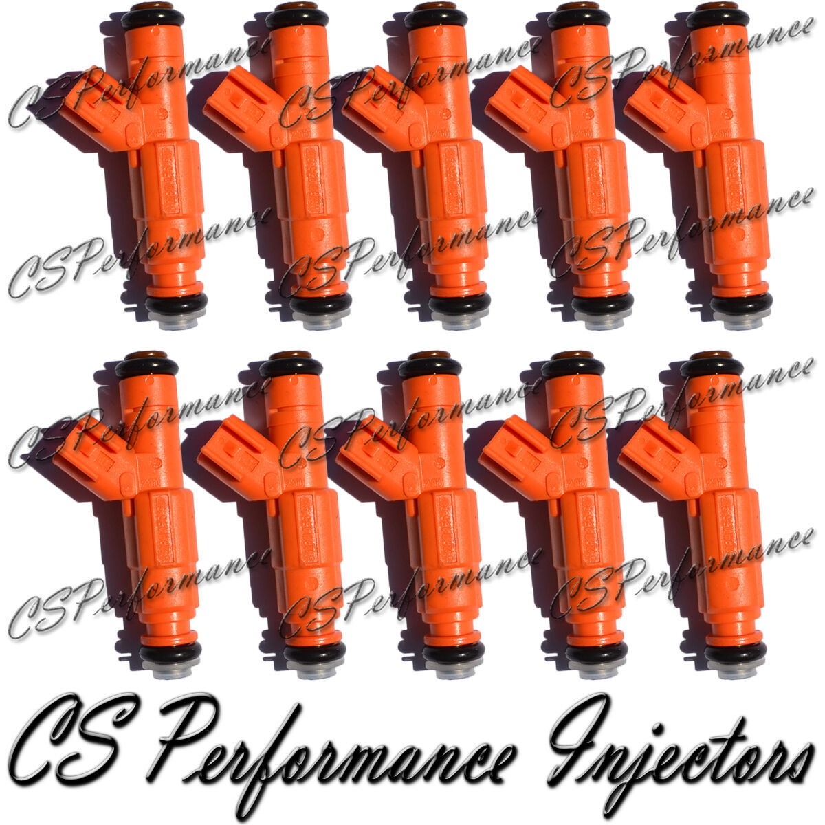 OEM Bosch Fuel Injectors Set (10) 0280155917 for 2000-2005 Ford 6.8L V10