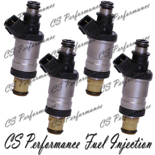 Fuel Injectors (4) Set for 19972002 Honda Acura 1.6L 2.3L I4 D16Y8