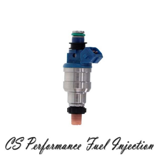 Thumbnail: OEM Nikki Fuel Injectors Set (4) INP-065 for 1994-1999 Mitsubishi 2.4L I4