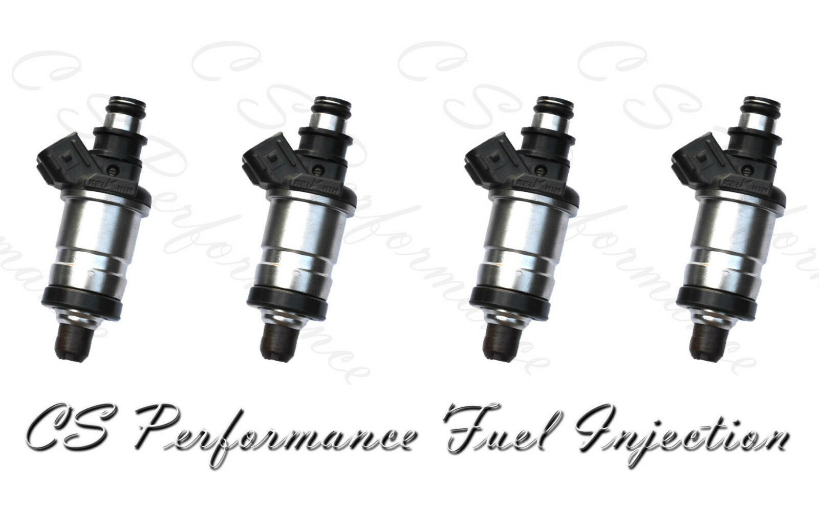 Flow Matched Fuel Injectors (4) Set for 1996-2000 Honda Civic 1.6L I4 D16Y7