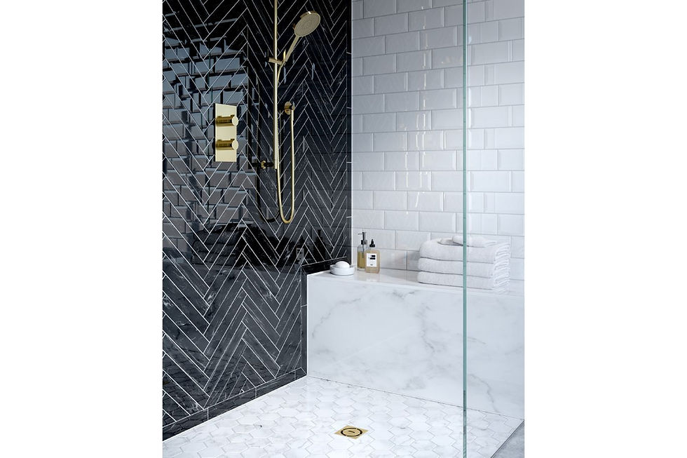 Thumbnail: Schluter®-KERDI-DRAIN Point Drain with Integrated Bonding Flange