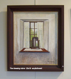 53 The dressing room mirror (23x18)