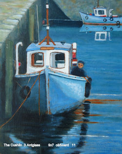 11 Ardglass fishing boat (10x8)