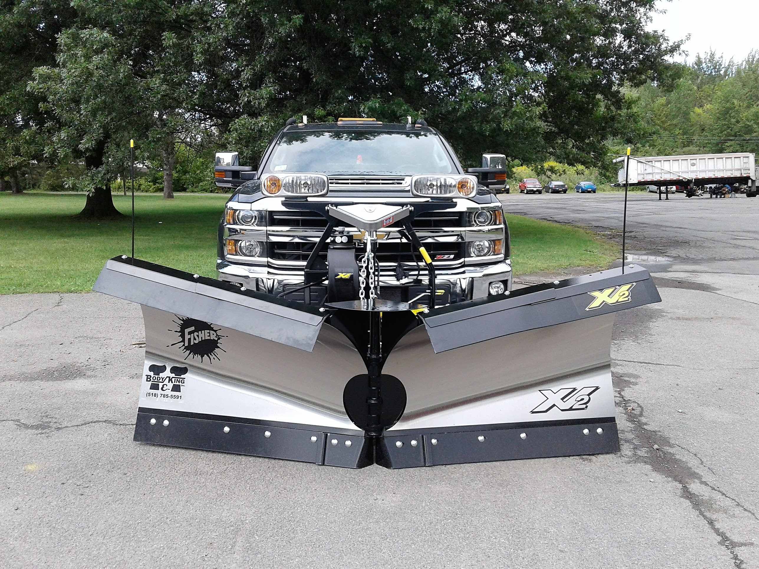8'6" XV Stainless Steel Snowplow