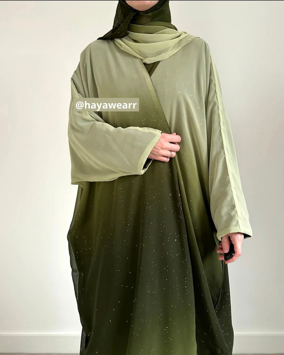 Thumbnail: Sparkle glitter Abaya