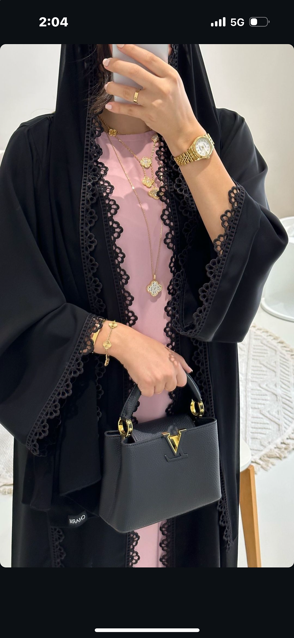 Thumbnail: Lace abaya