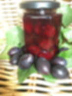 Sweet Pickled Damsons handmade by Three Fruity Ladies