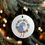 Thumbnail: Hyacinth Macaw Wreath Ceramic Ornament — Holiday Decoration