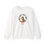 Thumbnail: Black Capped Caique Christmas Wreath Sweatshirt — Holiday Crewneck
