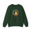 Thumbnail: Golden Conure Christmas Wreath Sweatshirt — Holiday Crewneck