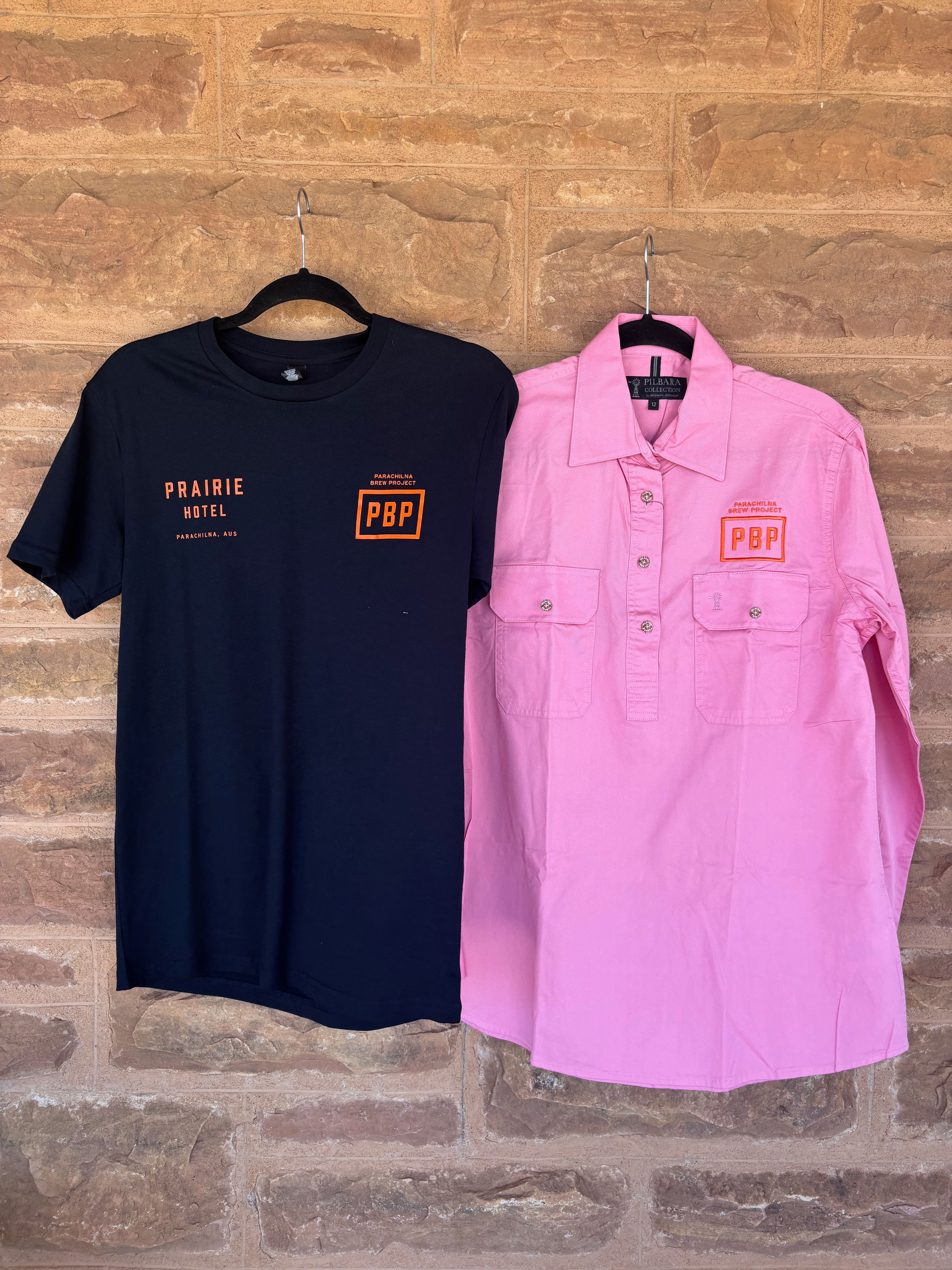 Shirt Duo Bundle 4 - PBP work shirt & PBP x Prairie tee