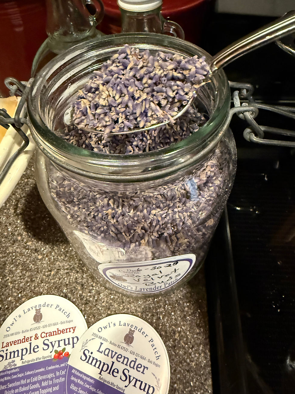Fresh Dried Lavender Buds
