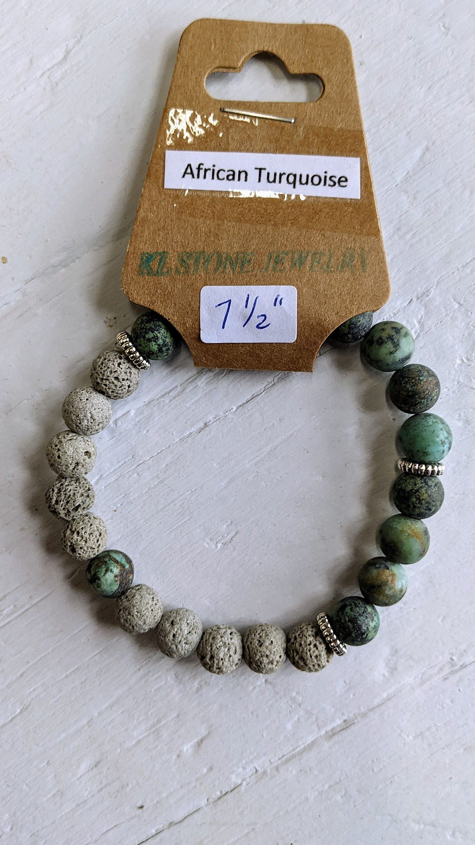 Thumbnail: Large Lava Stone Bracelet